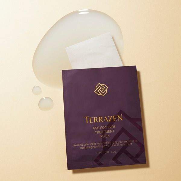 Маска для обличчя TERRAZEN AGE CONTROL TREATMENT MASK (10шт/упак) 10штх27мл TRZ-AGE-TM06(10) фото