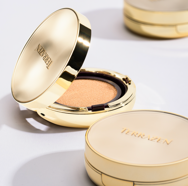Кушон із запасним блоком (відтінок 21) TERRAZEN PERFECT FINISH CUSHION NO.21 (15грх2шт) TC-23 фото