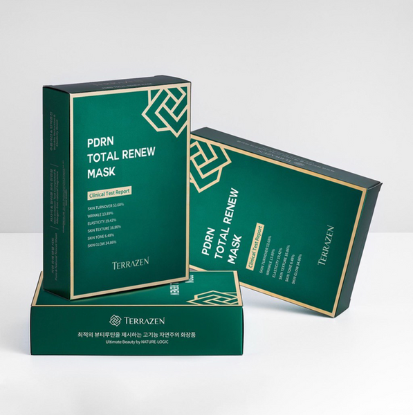 Маска для обличчя TERRAZEN PDRN TOTAL RENEW MASK (1шт х 25мл) TRZ-PDRN-005(01) фото